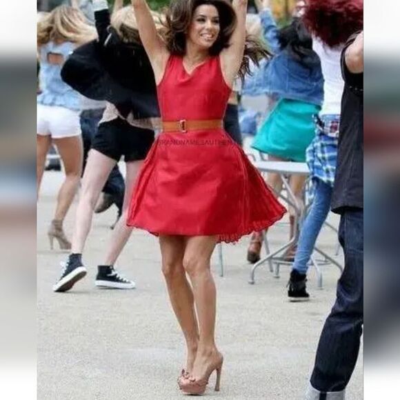 Yves Saint Laurent Paris Platform Heel Authentic Rive Gauche Lambskin Trim EUC - Picture 4 of 17